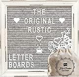 AUSSERGEWÖHNLICHE QUALITÄT, HANDGEFERTIGTES FILZBRIEFBRETT. Felt Creative Home Goods steht für ihren Namen und ihren Ruf. Unser individuelles Design bietet einen authentischen Vintage-Stil. Diese patentierten Rahmen in Premiumqualität sind auf Langlebigkeit ausgelegt und HANDDESTRESSIERT, um jedes Stück einzigartig zu machen! (US-Patent Nr. US D851,172 S)
