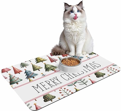 Miniatura 7 de Tapete de baño de Navidad para bañera, antideslizante, de secado rápido y absorbente, tierra de diatomeas, fregadero, cocina, sala de estar,