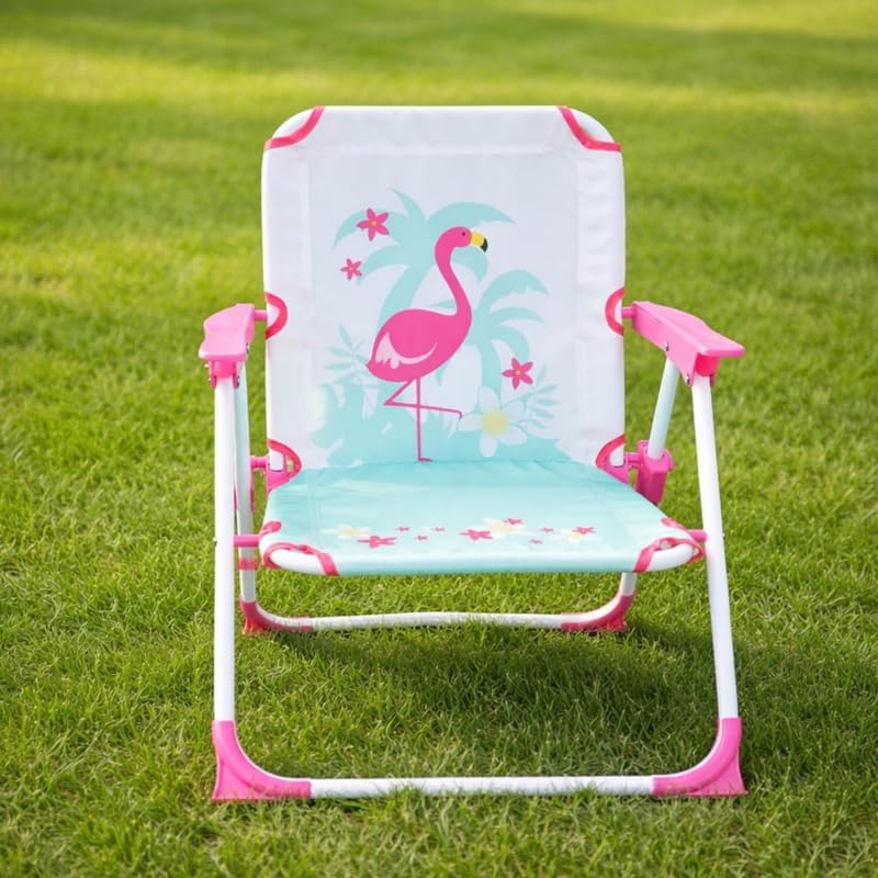 Portable Kids Folding Chair with Armrest Lightweight Compact Baby Chair for Travel Camping Beach Garden Strong Frame Comfortable Seat for Toddlers Kids-picture-25