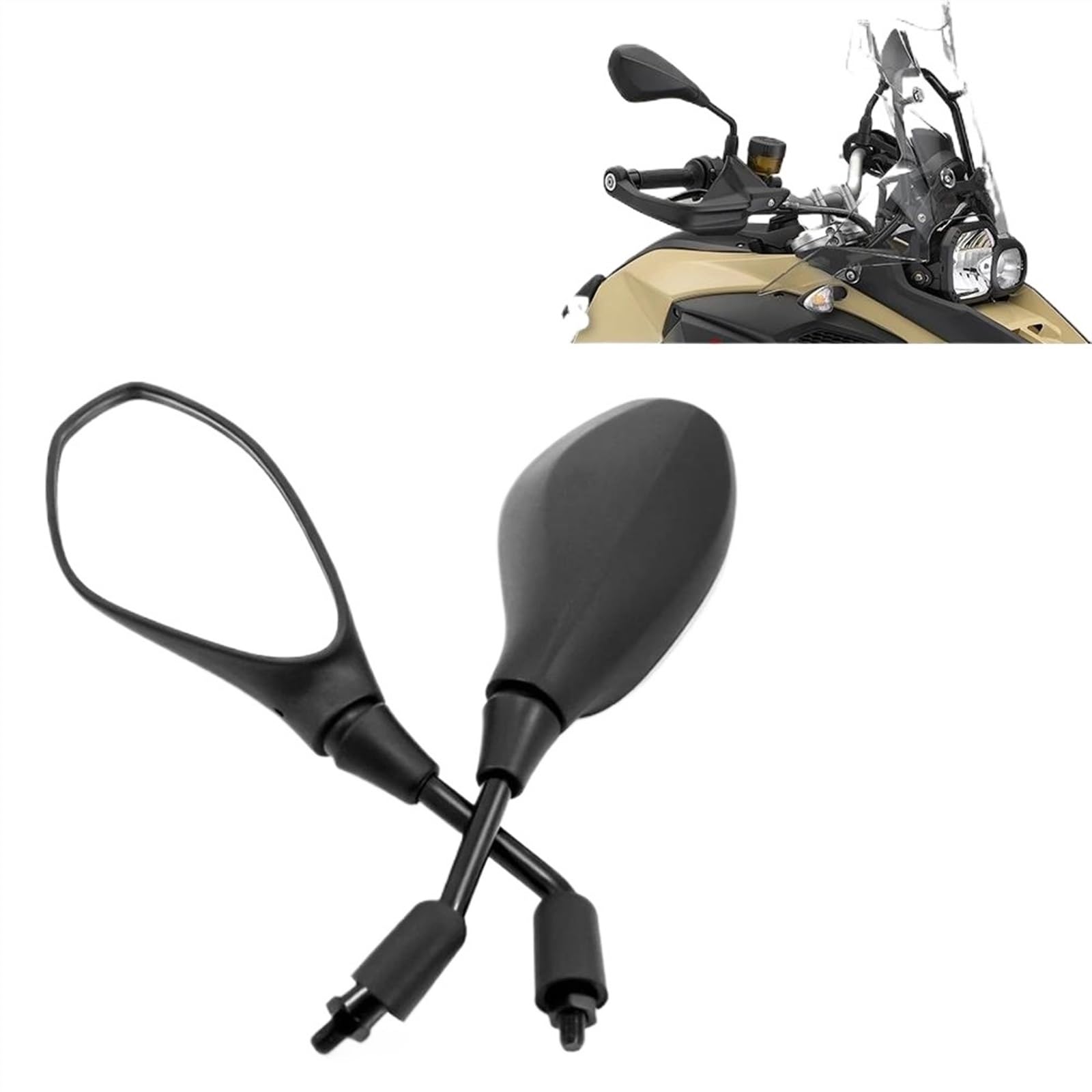 Specchi Retrovisori Laterali Per BMW Per F650GS F700GS F800GS F800R S1000R F 650 700 GS F 800 GS R Accessori Moto Specchietto Retrovisore Moto Specchio Posteriore