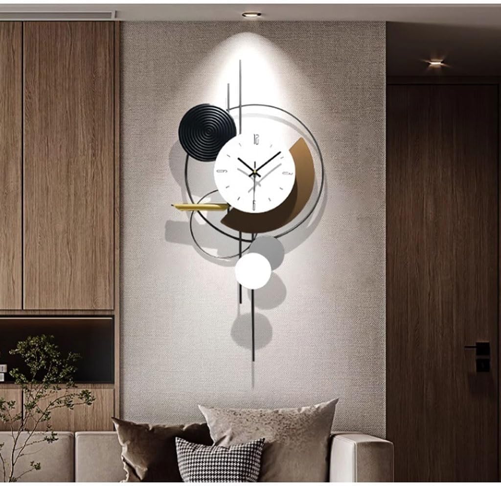 Wall Clock Household Clock Wall Clock Living Room Fashion Creative Household Clock Simple Restaurant Decoration Wall Clock Clock for Wall