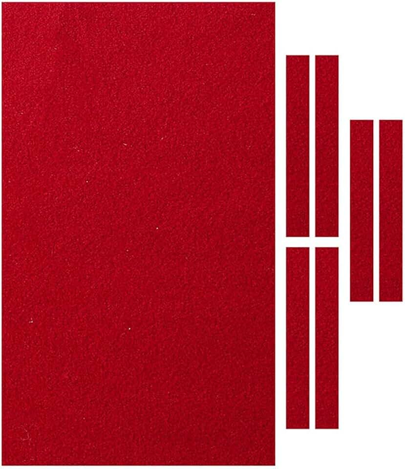 Nylon Billiards Pool Table Cloth, 2.8 Meters Long Professional Pool Table Felt with 6 Cloth Strips or None, Indoor Pool Tablecloth for Bars/Clubs/Hotels Billiard Table