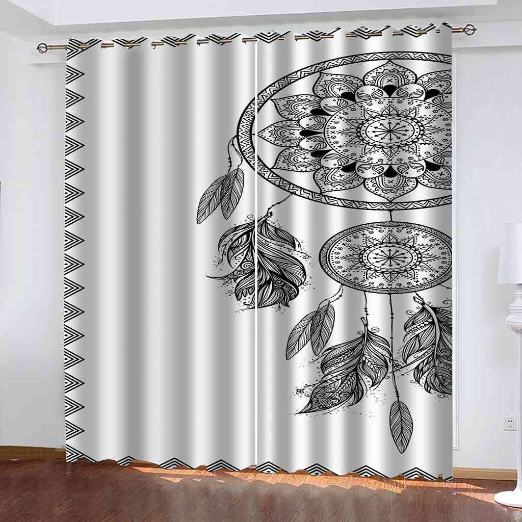 Rideau salon thermique isolant et phonique occultant à oeillets 140x160