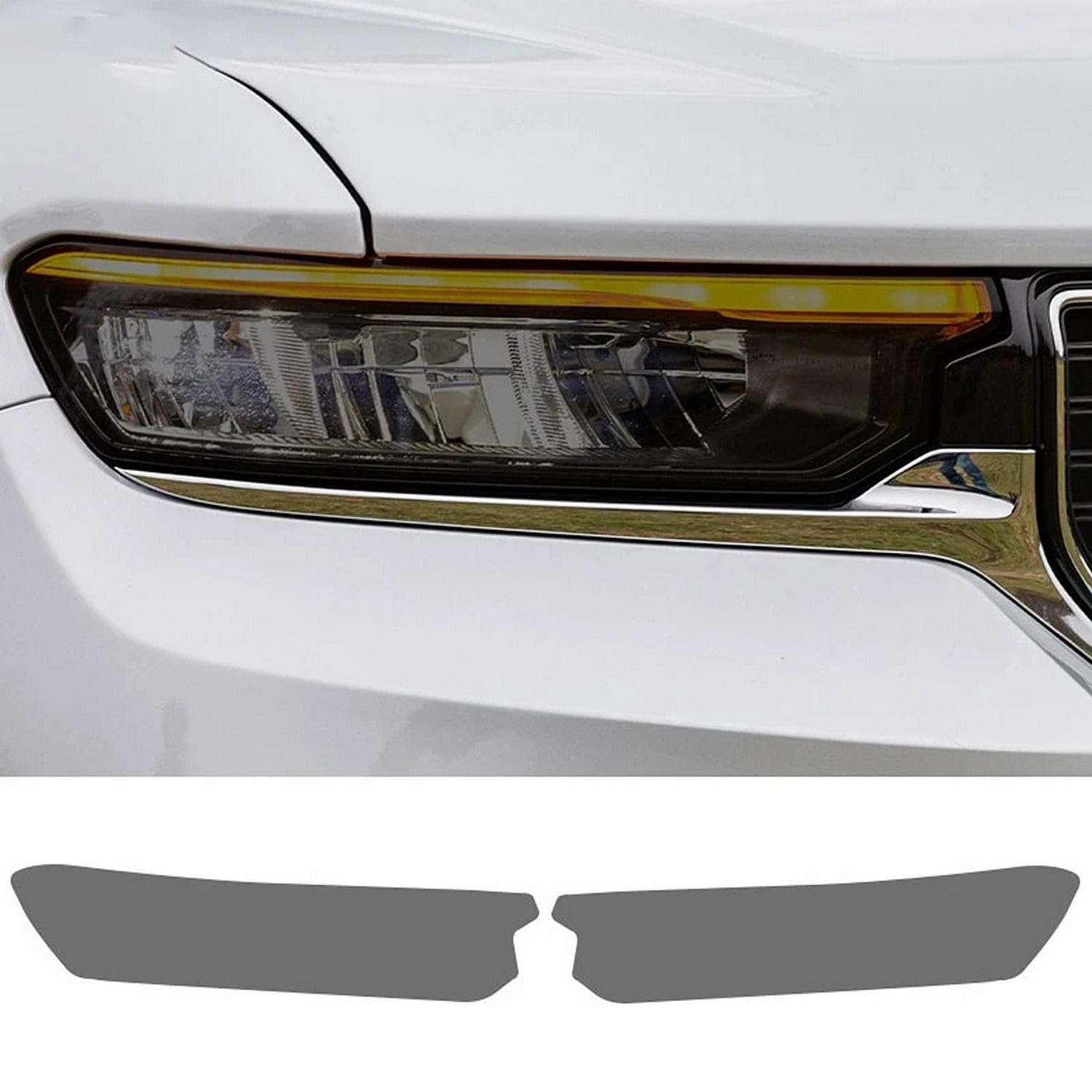 Amazon.co.jp: Manmanxi 2個車のヘッドライト傷防止フィルムフロント