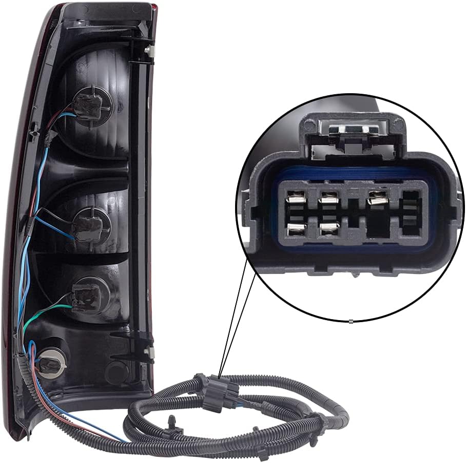 Brock Tail Light for 2004-2006 Silverado 1500 Fleetside Exc Dual Rear Wheels for 2005-2006 Silverado 1500 HD 19169005 Right GM2801174