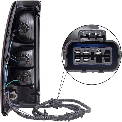 Miniatura 4 de Faros traseros para conductor y acompañante, reemplazo para camioneta Chevrolet 19169004 19169005