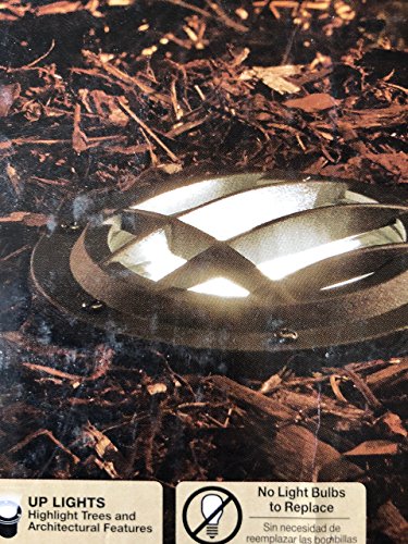 Hampton Bay HD38725 Low Voltage LED Black Well Light