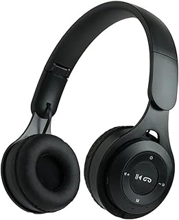 Wireless Bluetooth Headphones Over Ear,Bluetooth Headphones Over Ear, Foldable Lightweight Wireless Headphones,30 Hours Playtime,HiFi Stereo Headphones with Microphone FM, SD/TF for Home,Office,PC etc