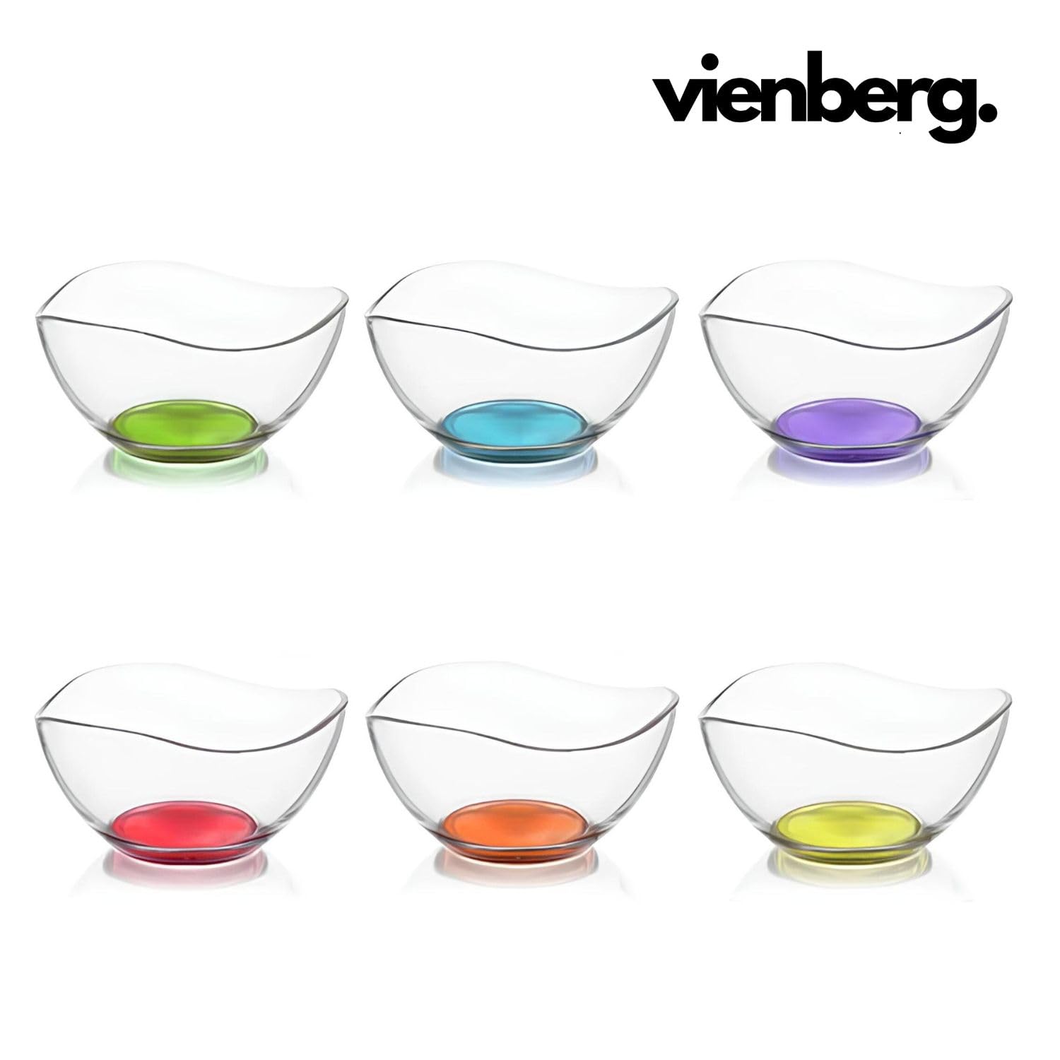 Lav Vira Set Van 6 Glazen Dessertkommen: 310 Ml Loodvrij, Ideaal Voor Pudding En Meer 310 Ml 1554320362