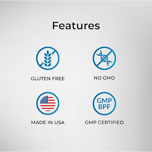 Miniatura 2 de Biogenique L-arginina, L citrulina, suplemento de óxido nítrico para entrenamientos, L arginina 500 mg aminoácido 60 cápsulas - Hecho en Estados