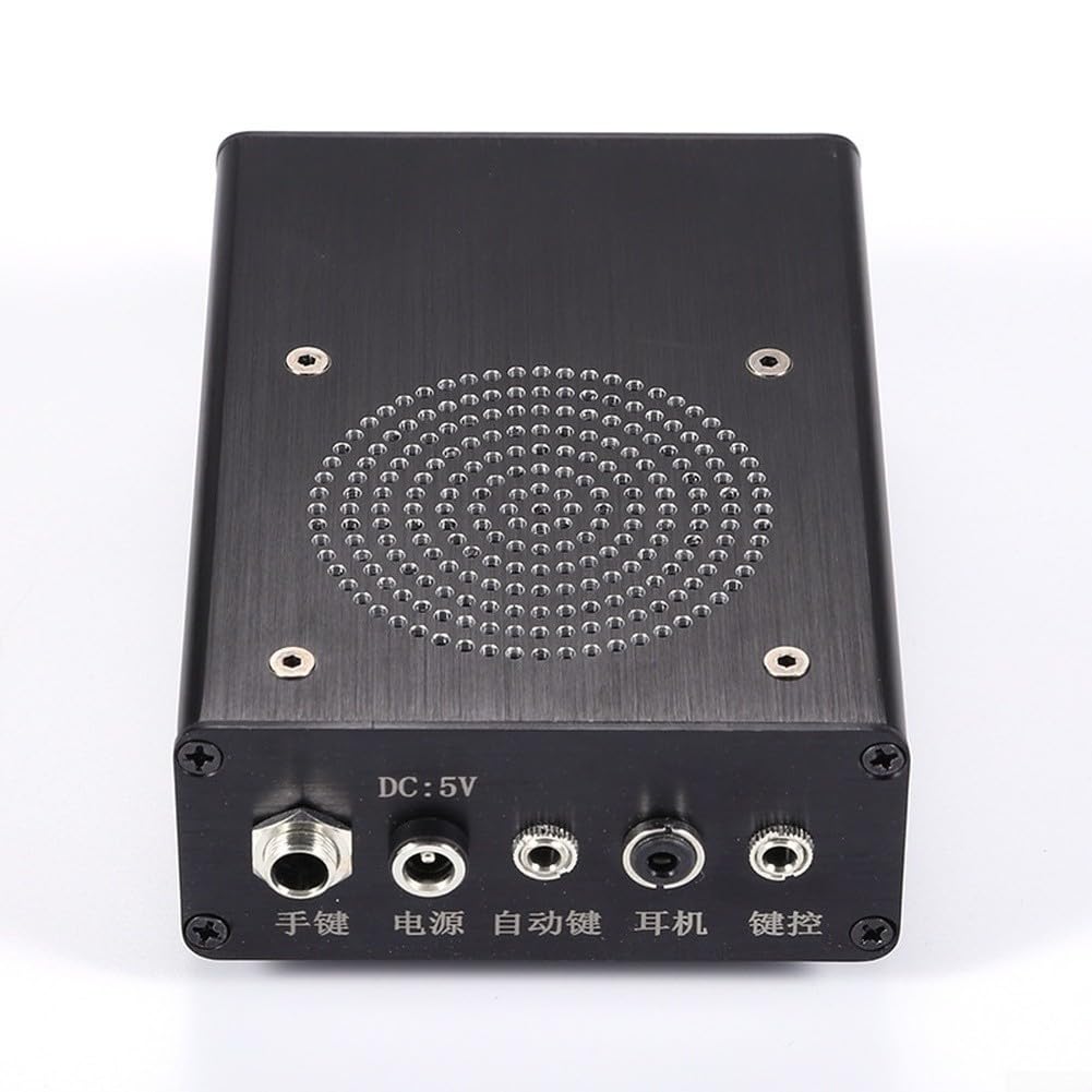 Automático para dispositivo de práctica de código MORSE, entrenador de llaves de telégrafo de entrenamiento CW para operador de radio aficionado Equipo de aprendizaje de radio aficionado