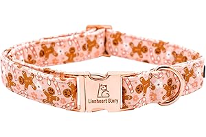 Lionheart Glory Christmas Dog Collar for Festive Festivities
