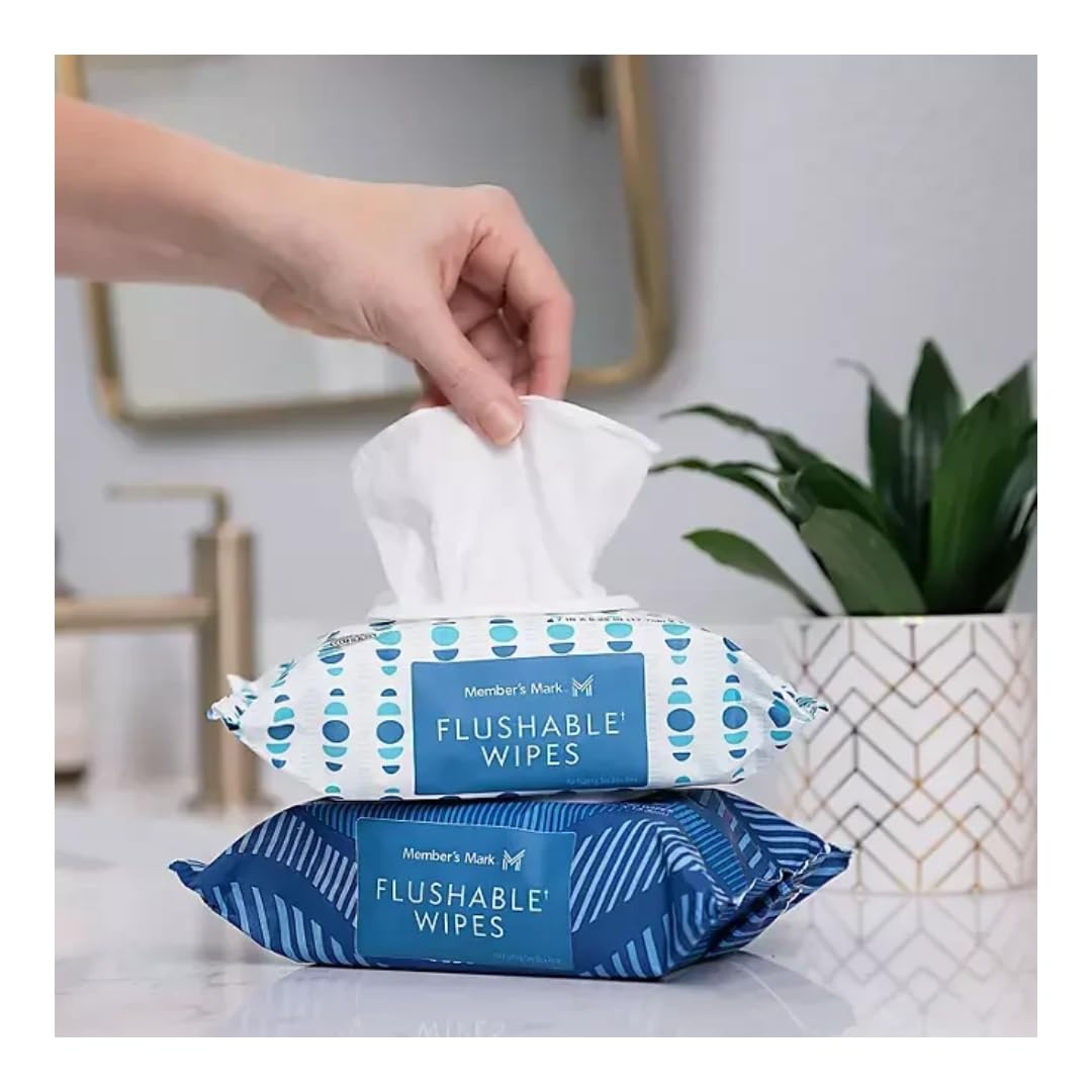 Fresh Scent Flushable Wipes, 540 Count (540 Count (1 pack))
