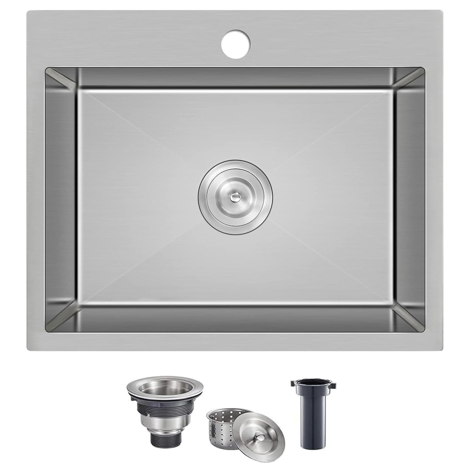 KINGO HOME Drop In Kitchen Sink