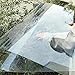 Clear Acrylic Plastic Sheet Polycarbonate Roofing Sheet,Transparent Sunlight Panels,Rainproof PC Endurance Board,Replacement Cladding(2 x 6.6ft)