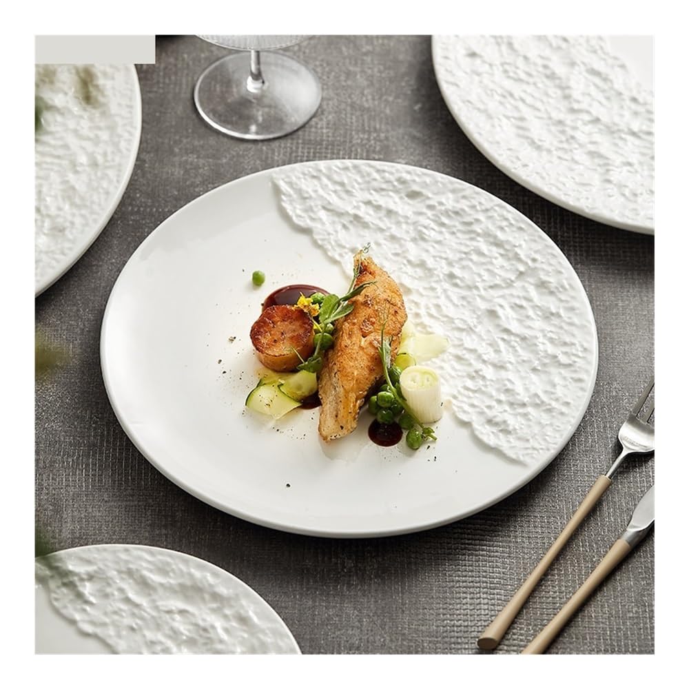 Talerze obiadowe, Talerz ceramiczny do steków w stylu western do restauracji i domu Zestaw obiadowy(S)