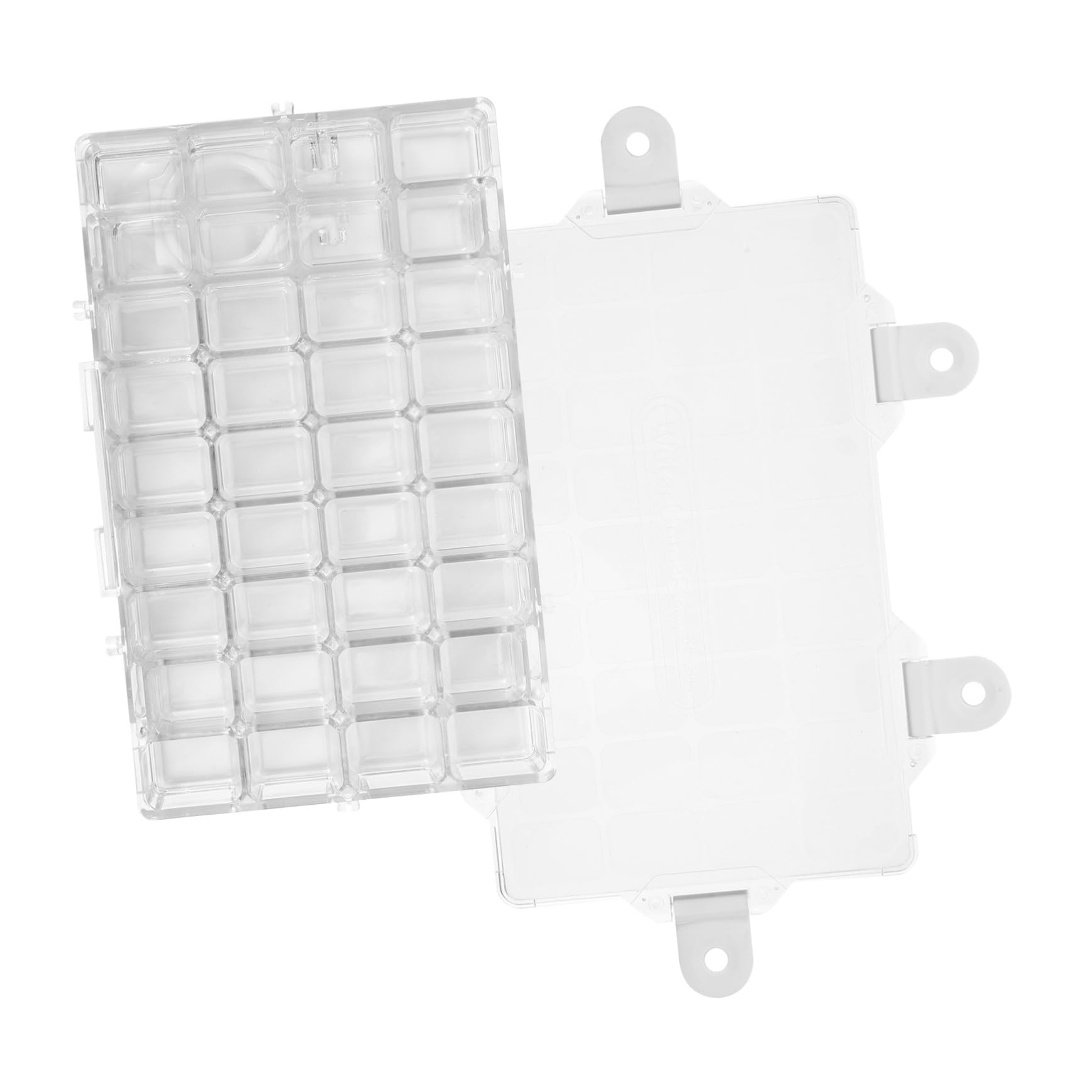 Holibanna Moisturizing Watercolor Palette 36 Grid Watercolor Paint Mixing Box Plastic Paint Case for Artists