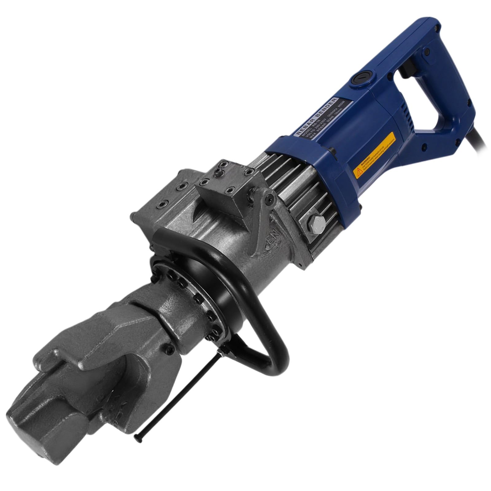 JKJZSALJ Portable Rebar Bending Machine 900W Electric Hydraulic Rebar Bender, Rebar Bending Angle 0-130 Degrees, Fast Bending