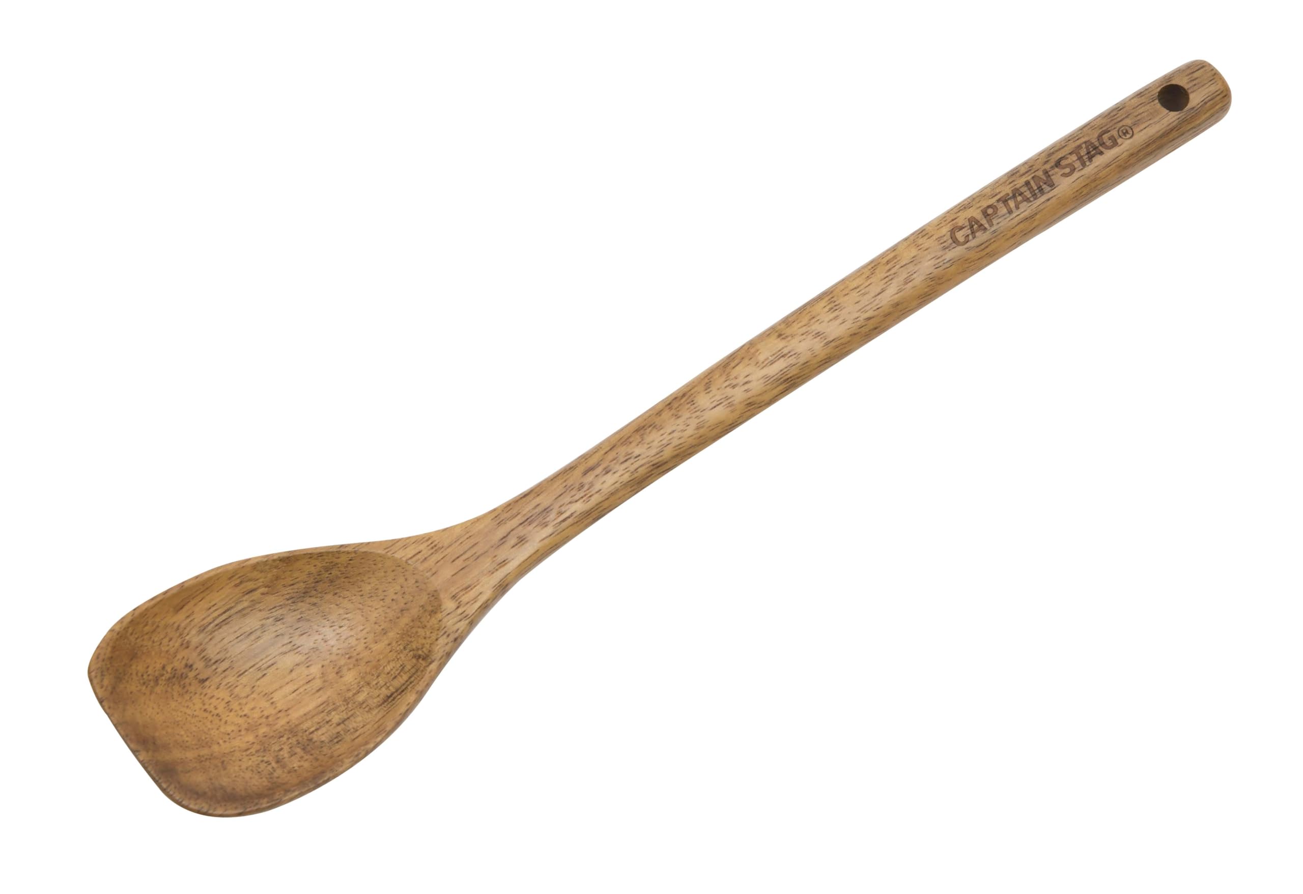 Captain Stag UY-7119 Outdoor Cutlery Wooden Spoon Acacia Mini Spatula : Sports & Outdoors