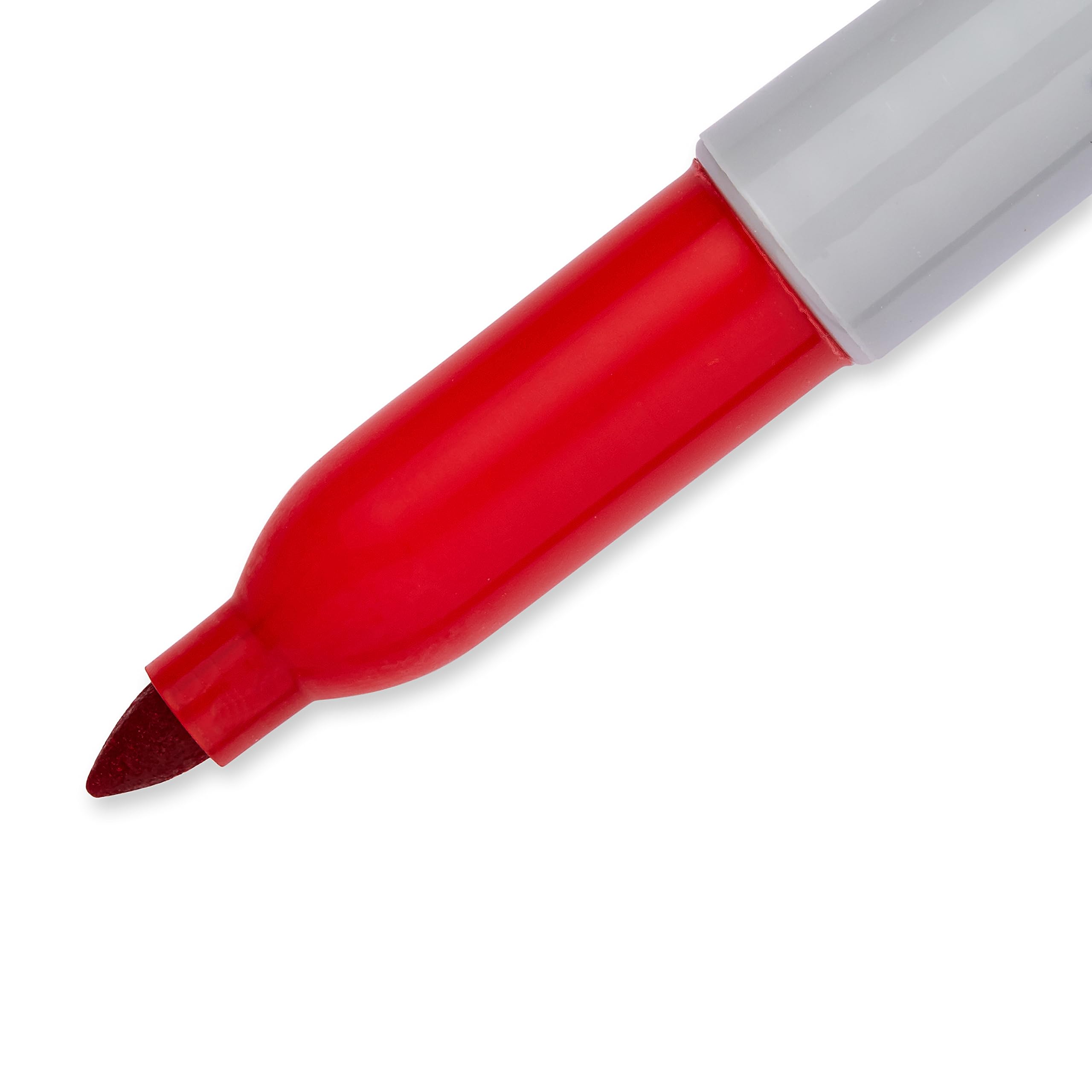 Image secondaire de Sharpie Marqueur rouge à pointe fine - Séchage rapide (Ensemble de 6)