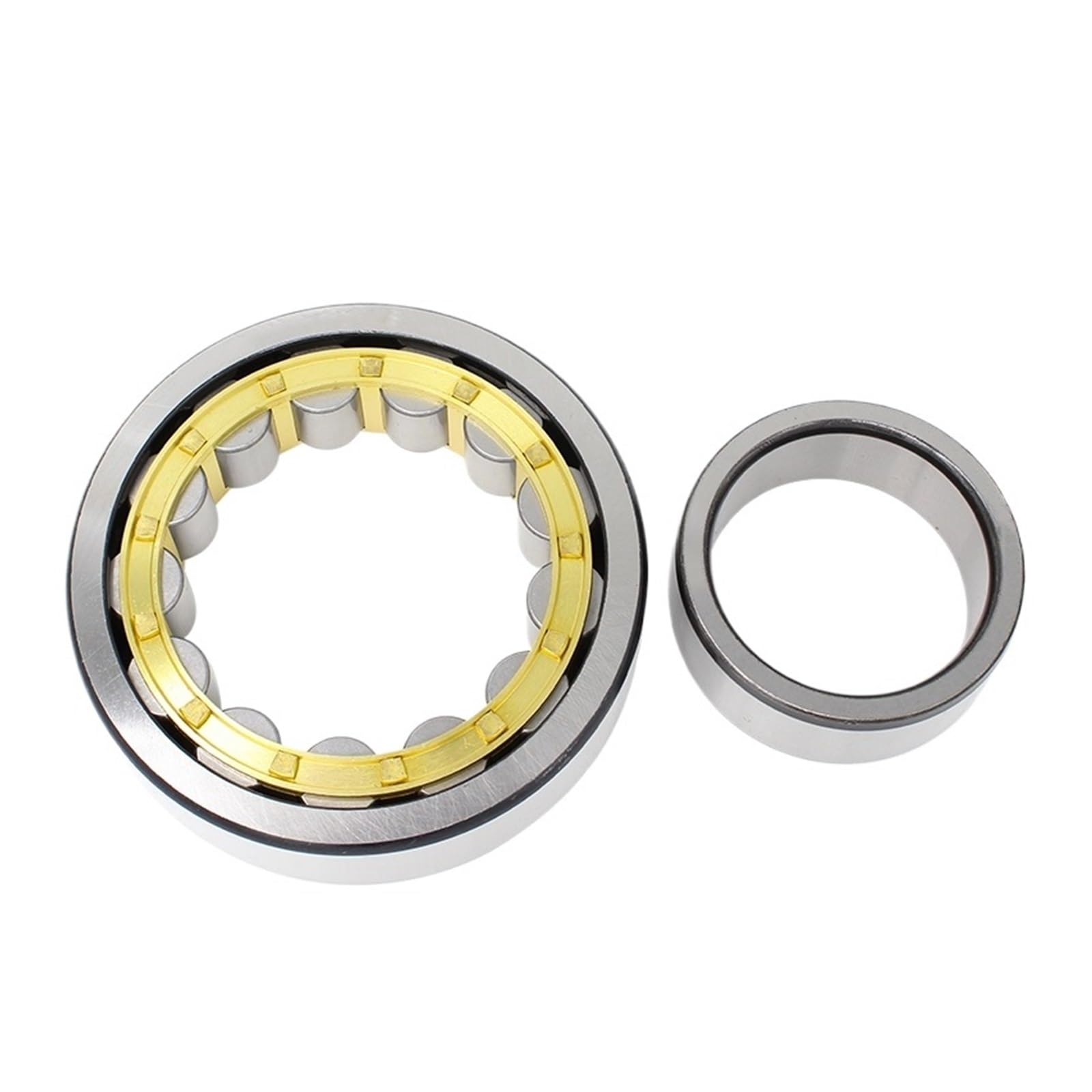 Deep Groove Double Rubber Seal Bearings 1pcs Cylindrical Roller Bearing NU2305 2306 2307 2308 2309 2310 2311 2312 2313EM(NU2310 50X110X40)