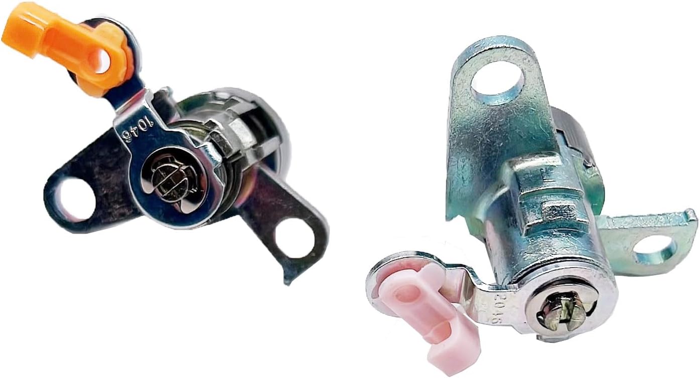 Door Lock Cylinder Set-Tumbler with 2 Key Compatible with 93 94 95 96 97 98 Toyota T100 Front Driver Side DL-109L/R DL109L/R 69051-34010 R 69052-34010 L