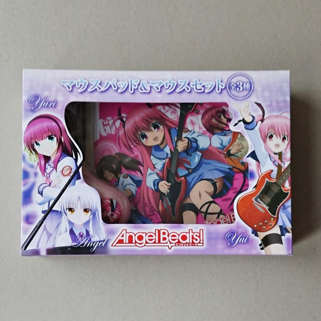 AngelBeats! マウスパッド&マウスセット/エンジェルビーツ ユイ Angel