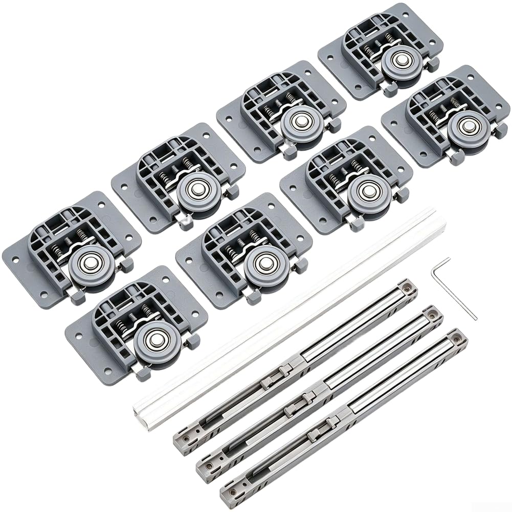 Ruote Scorrevoli Nylon Armadio 14mm con Buffer(A)