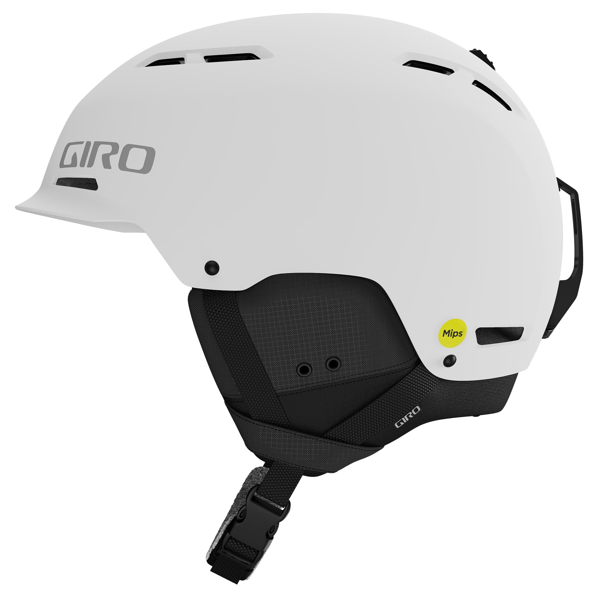 Giro - Trig MIPS Helme - Erwachsene Unisex - Schutzausrüstung, Fahrradhelm, Schneehelm, Schnee-Schutzhelm, Matt Weiß, L