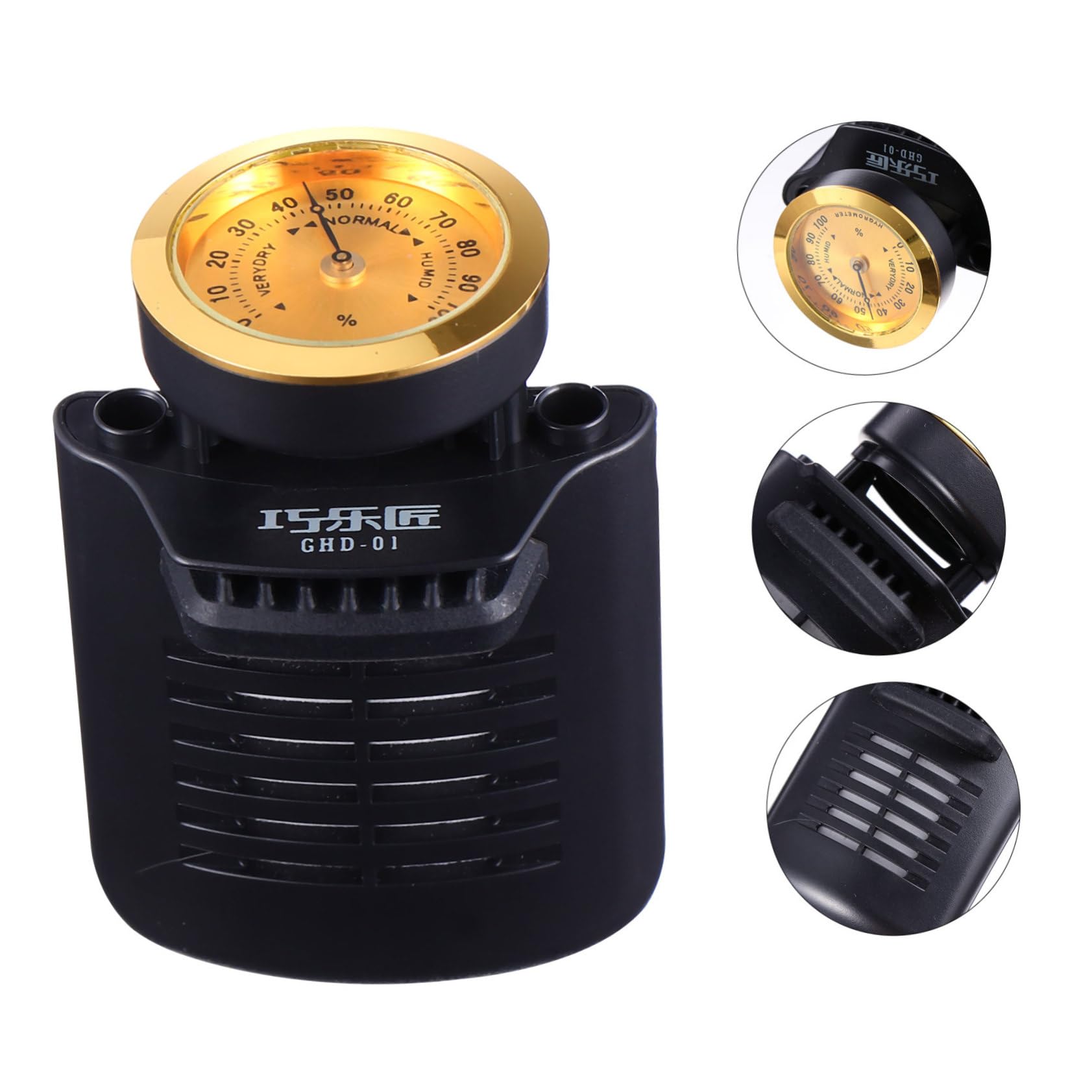 ibasenice 2pièces Humidificateur Automatique Pour Guitare Acoustique Et Ukulélé Système De Contrôle Humidité Avec Indicateur Hygromètre Entretien Facile Et Matériaux Sûrs