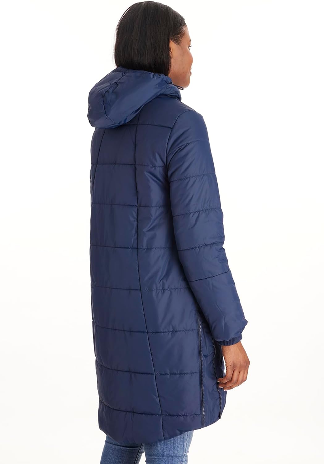 Modern Eternity Maternity Cocoon Puffer Coat w/ 3-in-1 Tech | Harper - Image 2