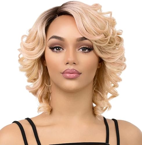 It's a Wig MAGIC (1 negro azabache) peluca completa de pelo sintético