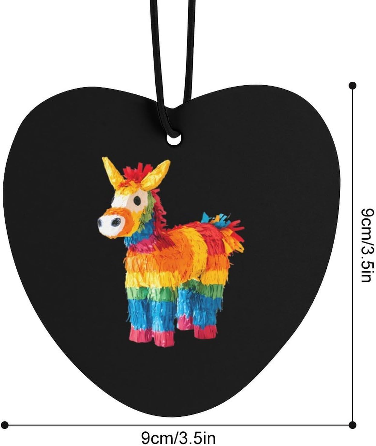 Colorful Donkey Car Air Freshener Hanging Car Scent Cards Decor Interior Accessories