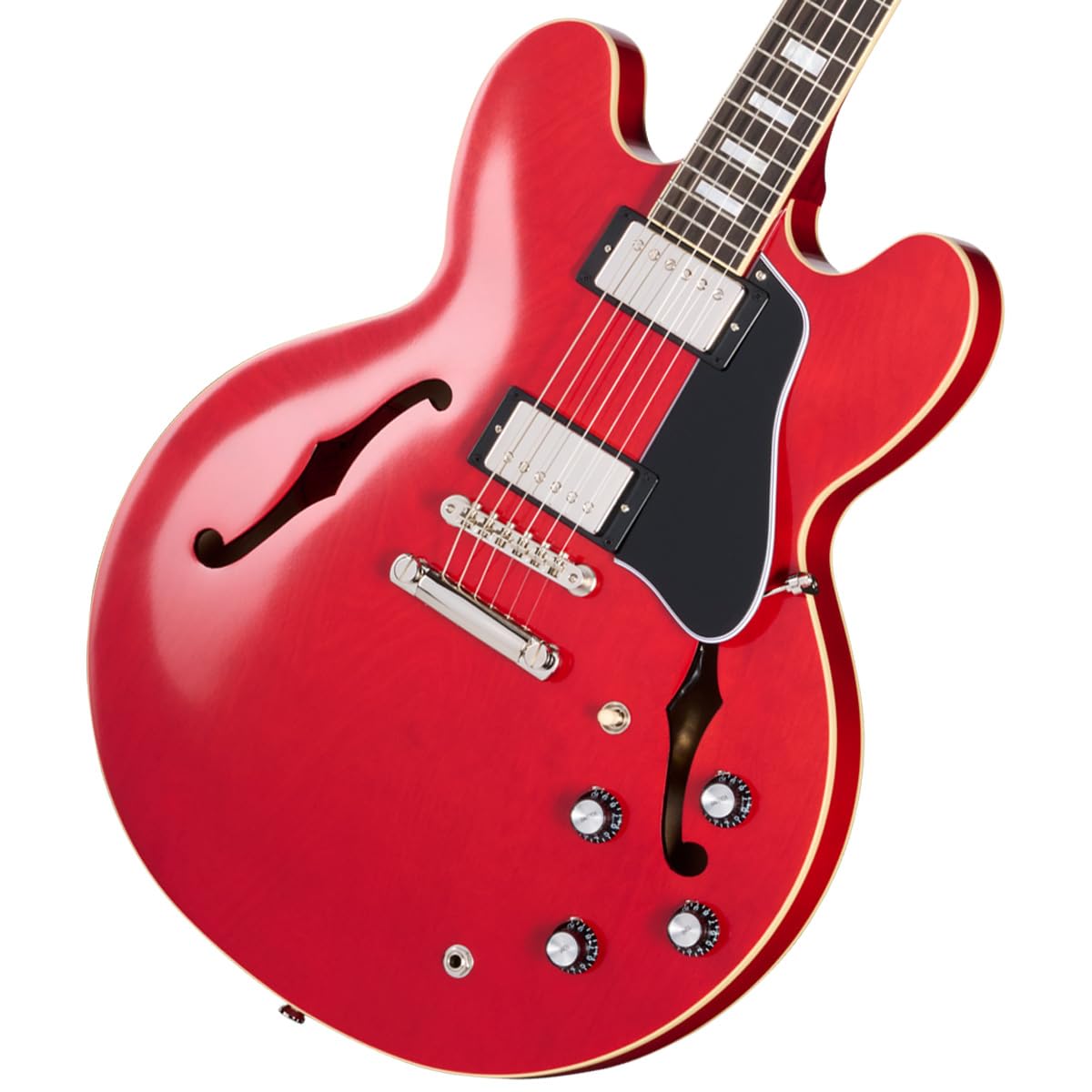 美品　Epiphone ES-335 PRO ブロックインレイ　ハードケース付き 1962 ES-335 Block Inlay Vintage Burst #25011511626