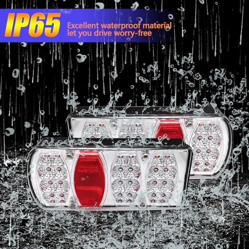 Kit feux de remorque LED étanche résistant à l'eau pour éviter les pannes de circuit - 6