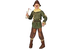 Nostalgic Kids Scarecrow Costume Perfect for Anniversary Celebration