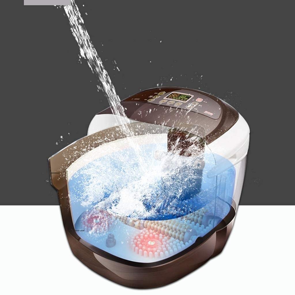Masajeador de Baño de Spa para Pies con Control Automático de Temperatura de Rodillos de Masaje de Pies