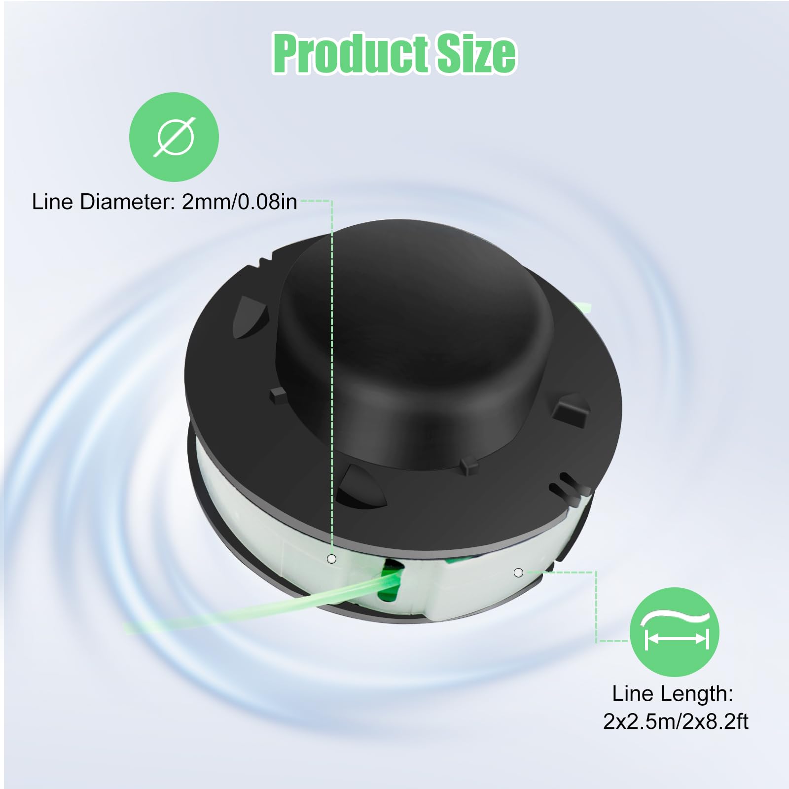 Stihl Fsa 45 3 Bobines Rechange Pour Stihl FSA 56 - Compatible C2