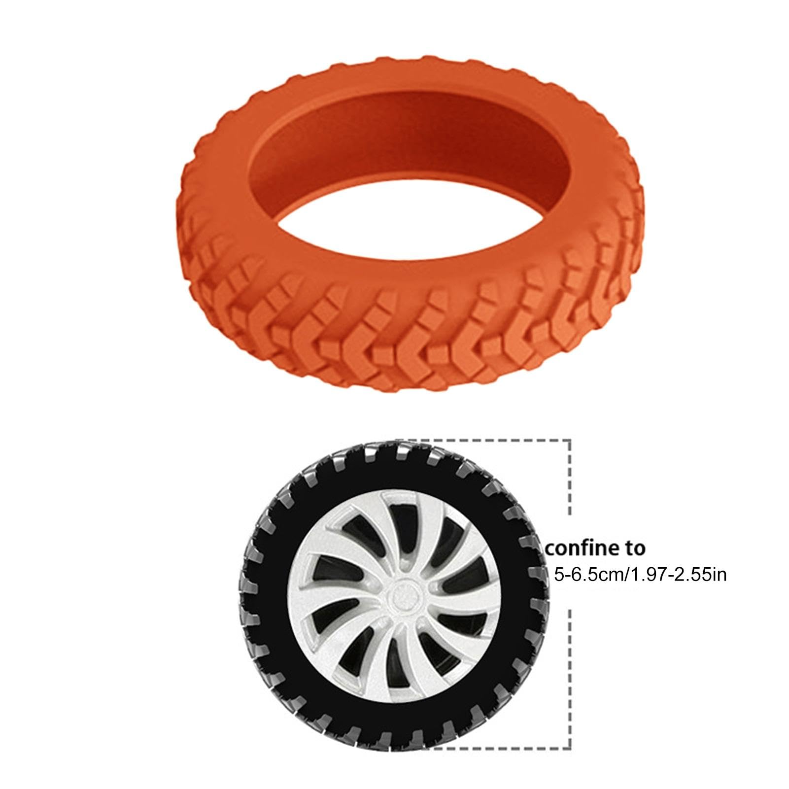 Protecteurs De Roues En Silicone Pour Valises Et Chaises De Bureau - Lot De 4, Silencieux, Anti-rayures