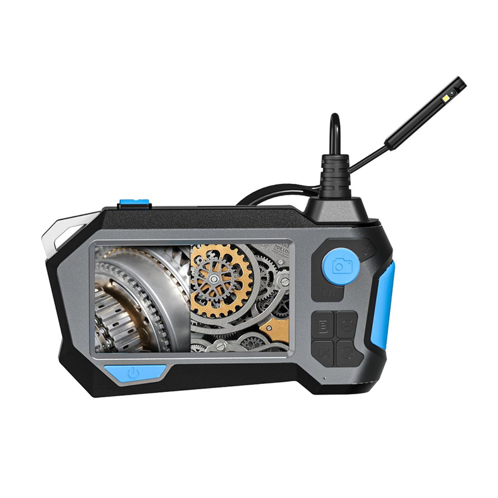 Endoscopio Industrial de alcantarillado de Drenaje de tubería de cámara, endoscopio de Giro automático de 360 Grados Endoscopio de tubería de inspección de Vide