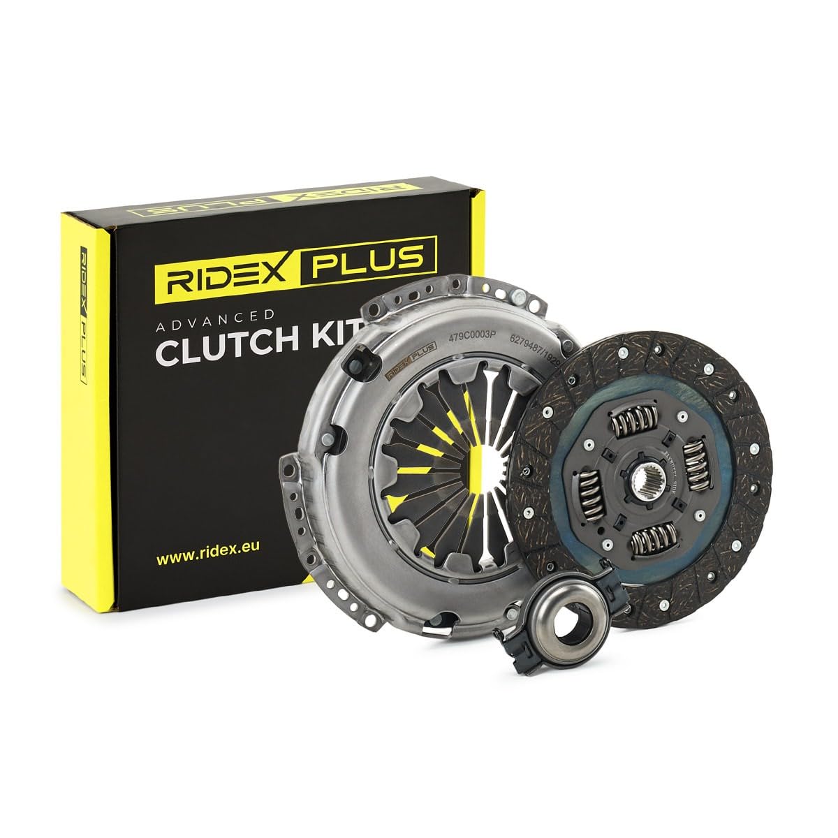 RIDEX PLUS 479C0003P Kit de embrague con cojinete de desembrague Compatible con VW Lupo/Lupo 3L 6X1, 6E1