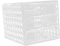 Vista 1 de Caja de joyería tipo cajón Caja de almacenamiento Cajón Caja de maquillaje tipo cajón Caja de maquillaje Transparente Contenedor de joyería Estuche