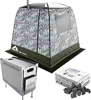 フリマ最安値 MORZH モルジュ テントサウナ ストーブ セット Amazon.co.jp: MORZH (モルジュ) テントサウナ サウナテント