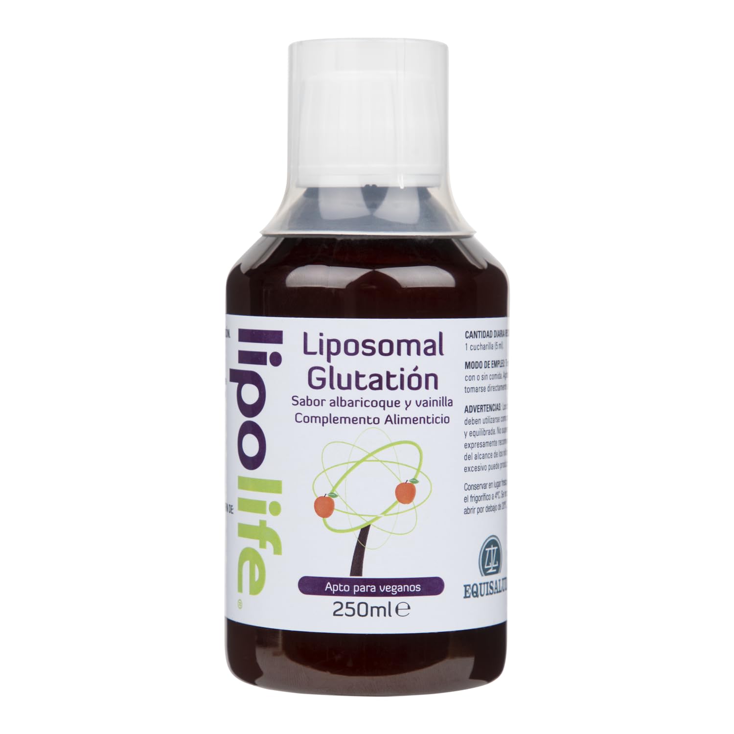 Equisalud Liposomal Glutation Albicocca-​Vaniglia 250Ml. 200 g