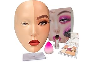 Laokiiy Makeup Practice Face: Perfect for Makeup Enthusiasts