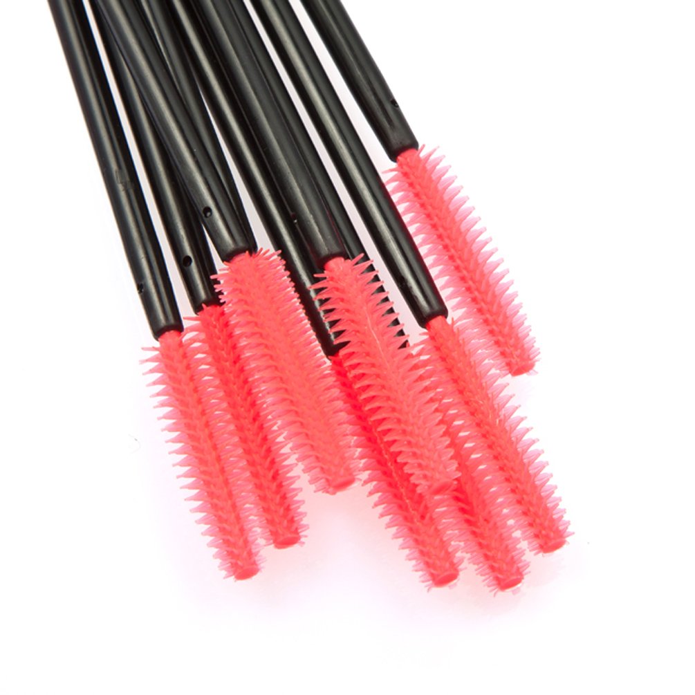 KOLIGHT Cosmetic Silica Gel Head Disposable Eyelash Brushes Mascara Wands Applicator (5000pcs/lot, Tower Head)