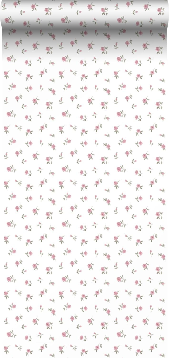 Sanders & Sanders papier peint fleurs rose 50 x 900 cm
