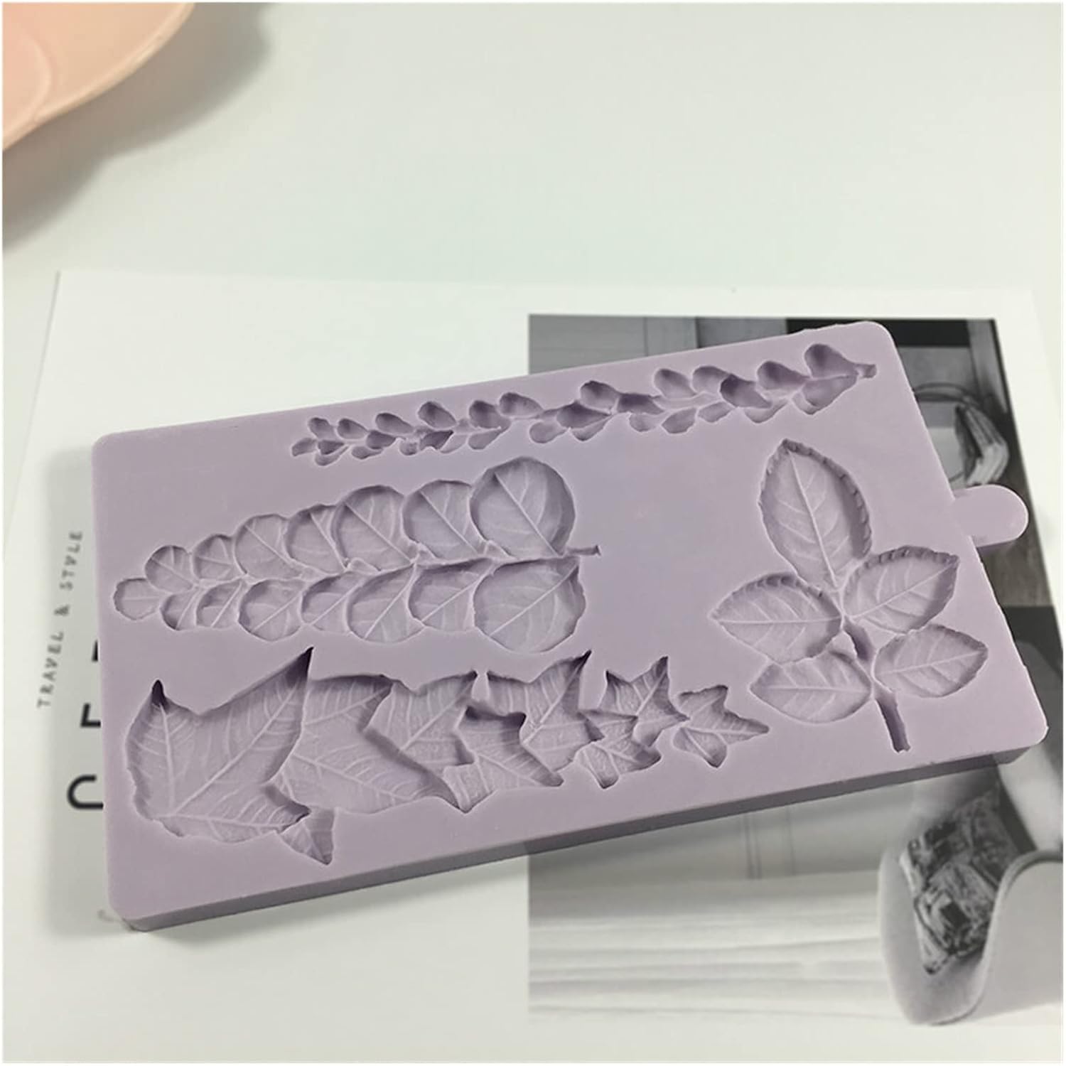 驚きの値段で Yijian 末尾の葉型フォンダンケーキデコレーションツールシリコーンケーキ型チョコレート型キッチンアクセサリーベーキングツール菓子型 Lcoo Edu In