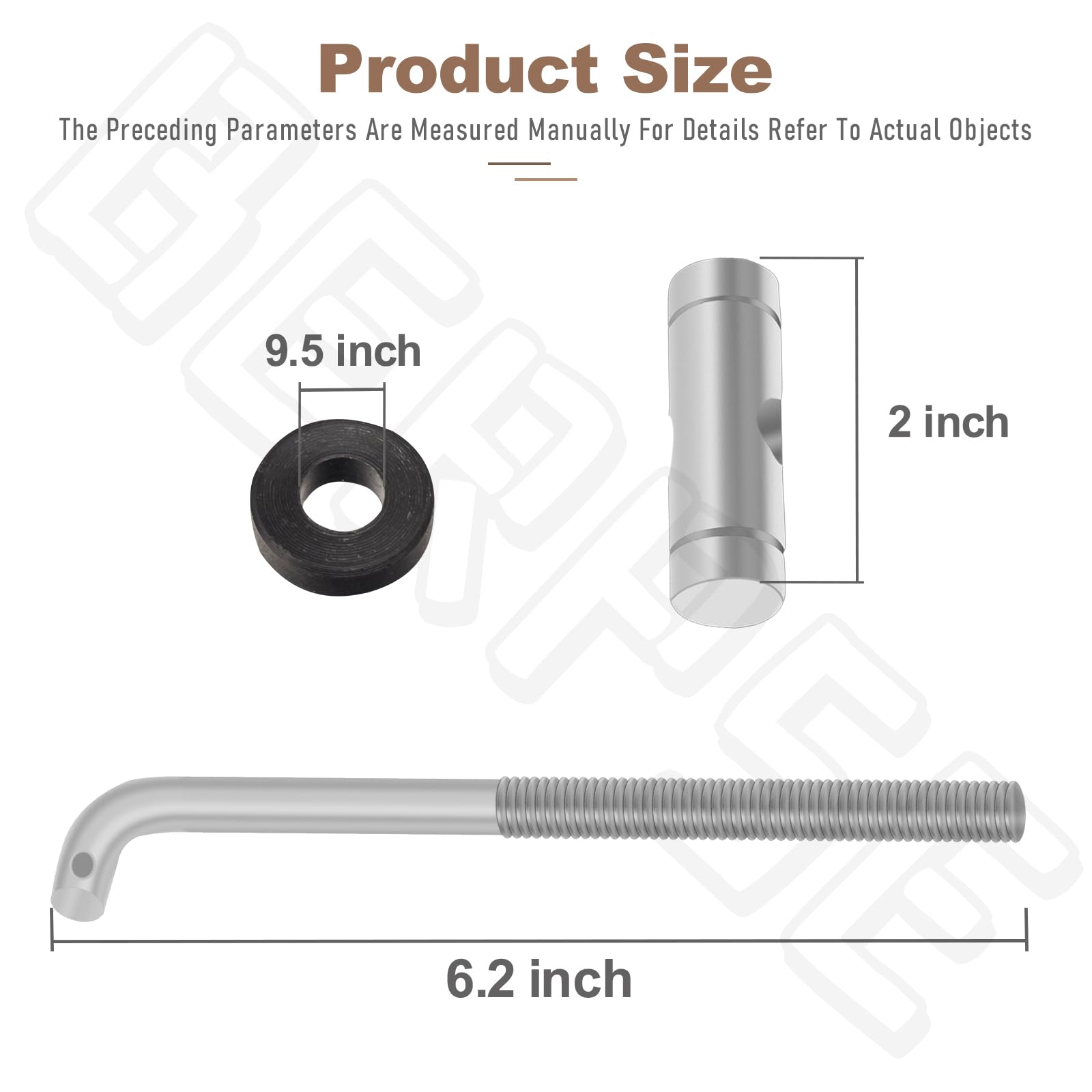 Amazon.com: 607912 Deck Lift Link Replacement Kit Compatible