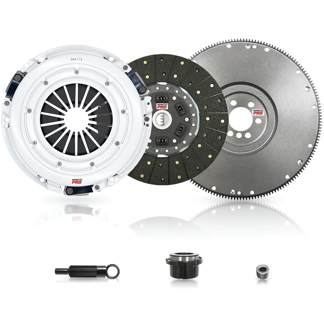 CMP Stage 2 Clutch Kit with Flywheel Fits Chevy 1998-2002 Camaro Z28 SS 1997-2004 Corvette Z06, Pontiac 1998-2002 Firebird Firehawk Formula Trans Am 2004 GTO 5.7L OHV 8cyl LS1 LS6
